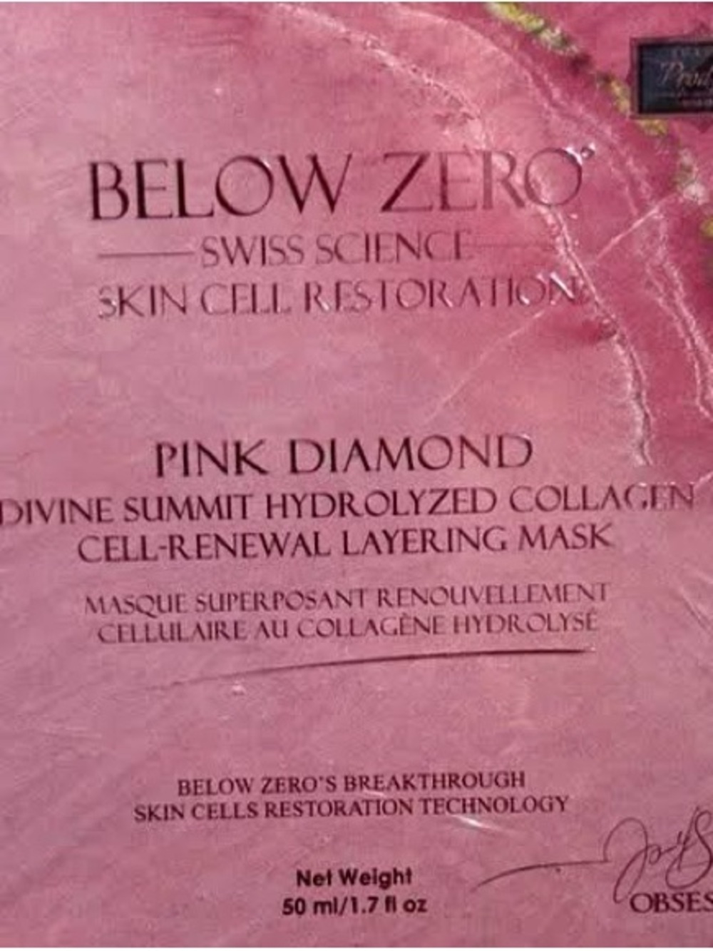Pink Diamond Cell-Renewal Layering Mask — Pink